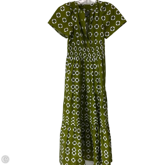 Dress Casual Maxi By Anthropologie In Green, Size: Xxs