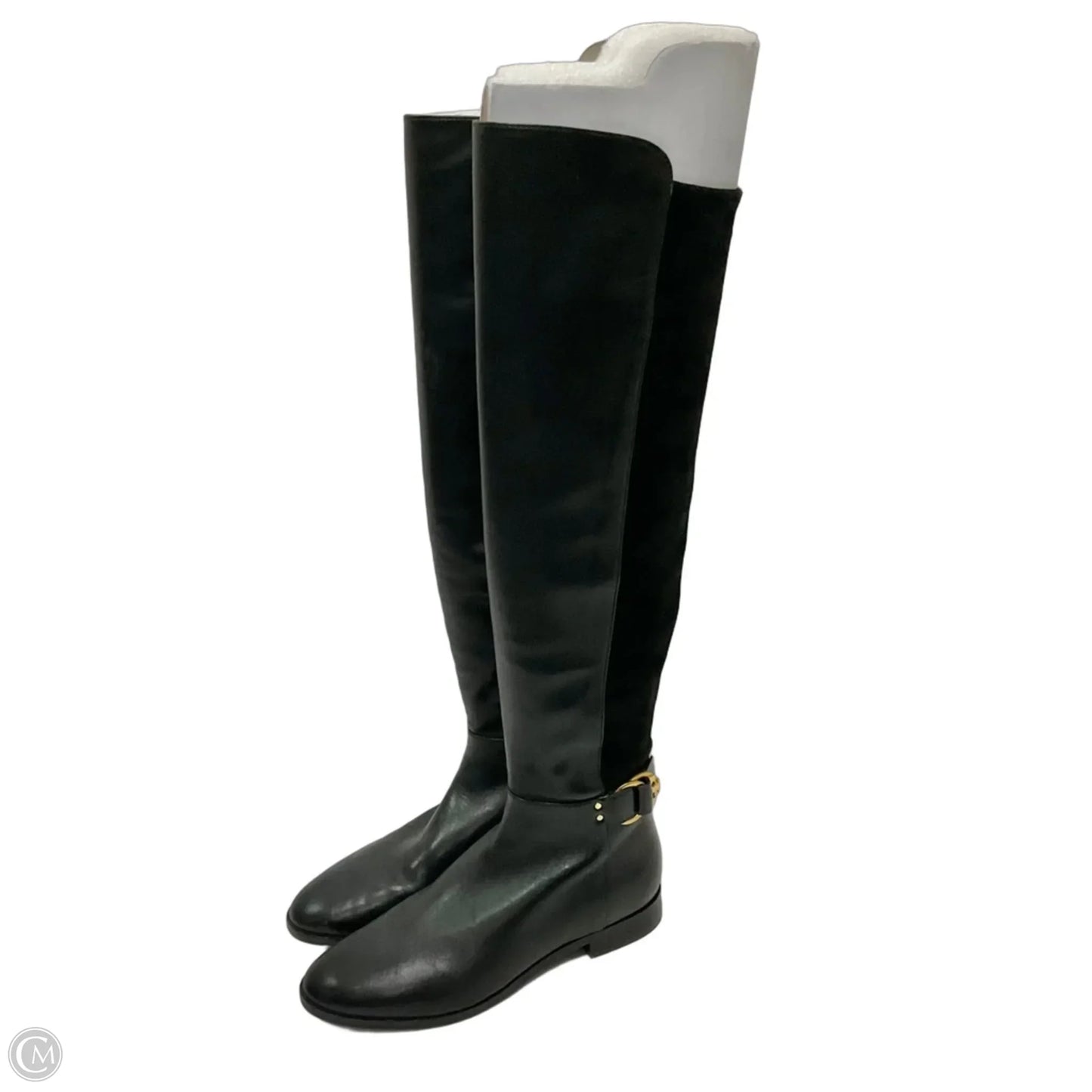 Boots Designer By Tory Burch In Black, Size: 9