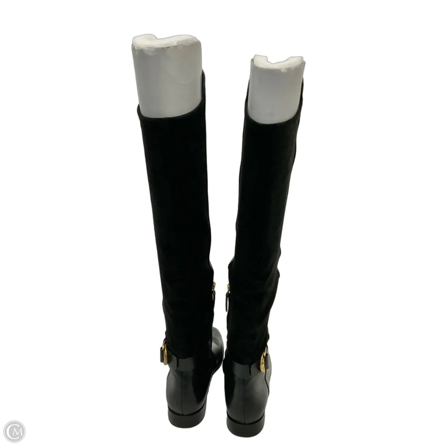 Boots Designer By Tory Burch In Black, Size: 9