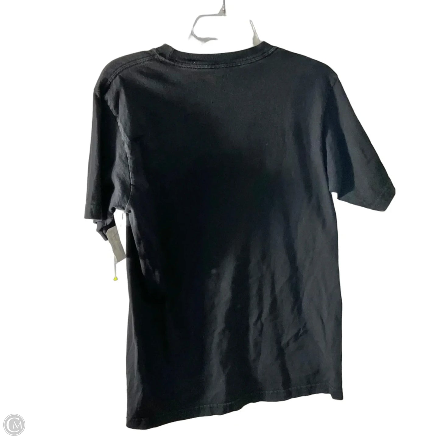 Athletic Top Short Sleeve By Reebok In Black, Size: M