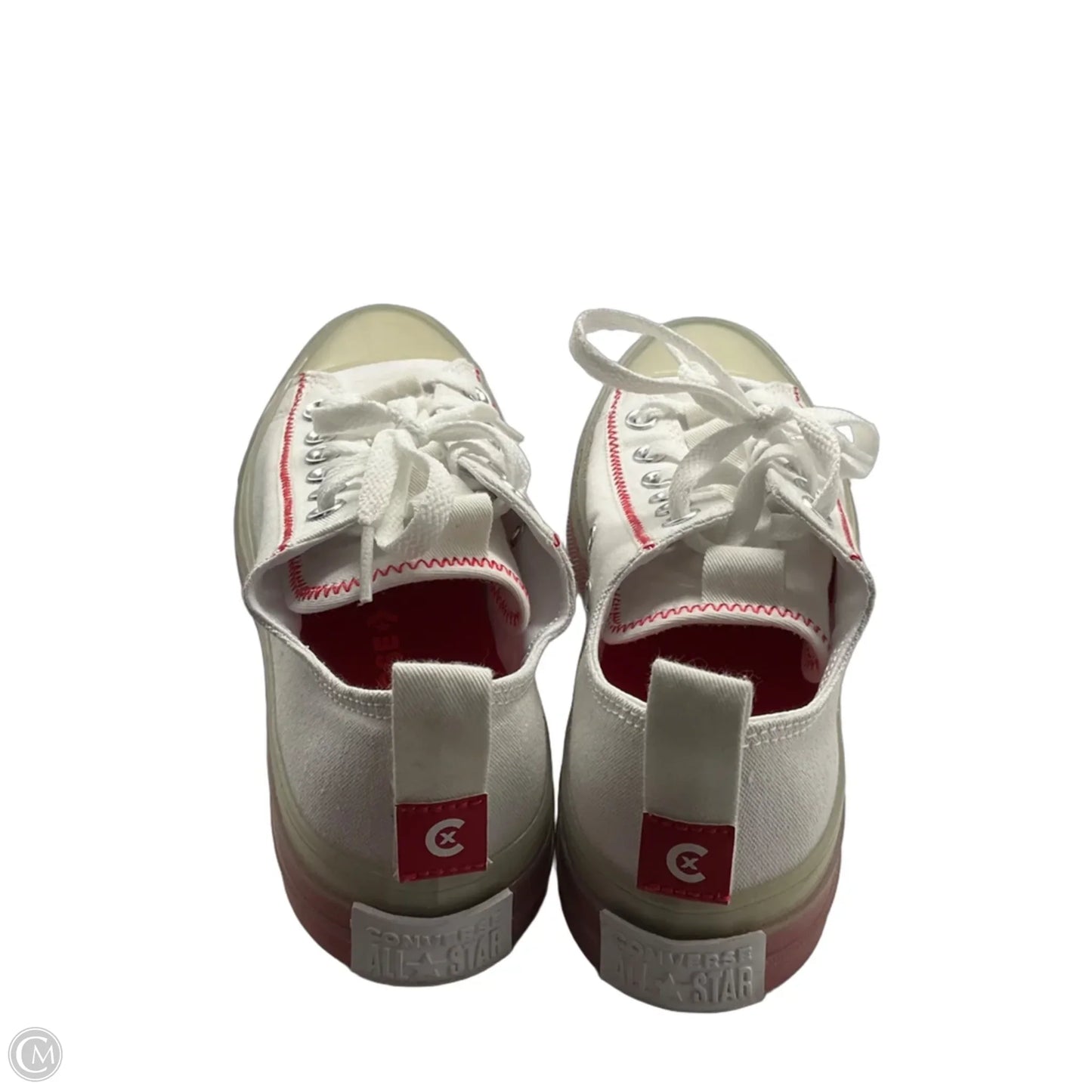 Shoes Sneakers By Converse In Red & White, Size: 8