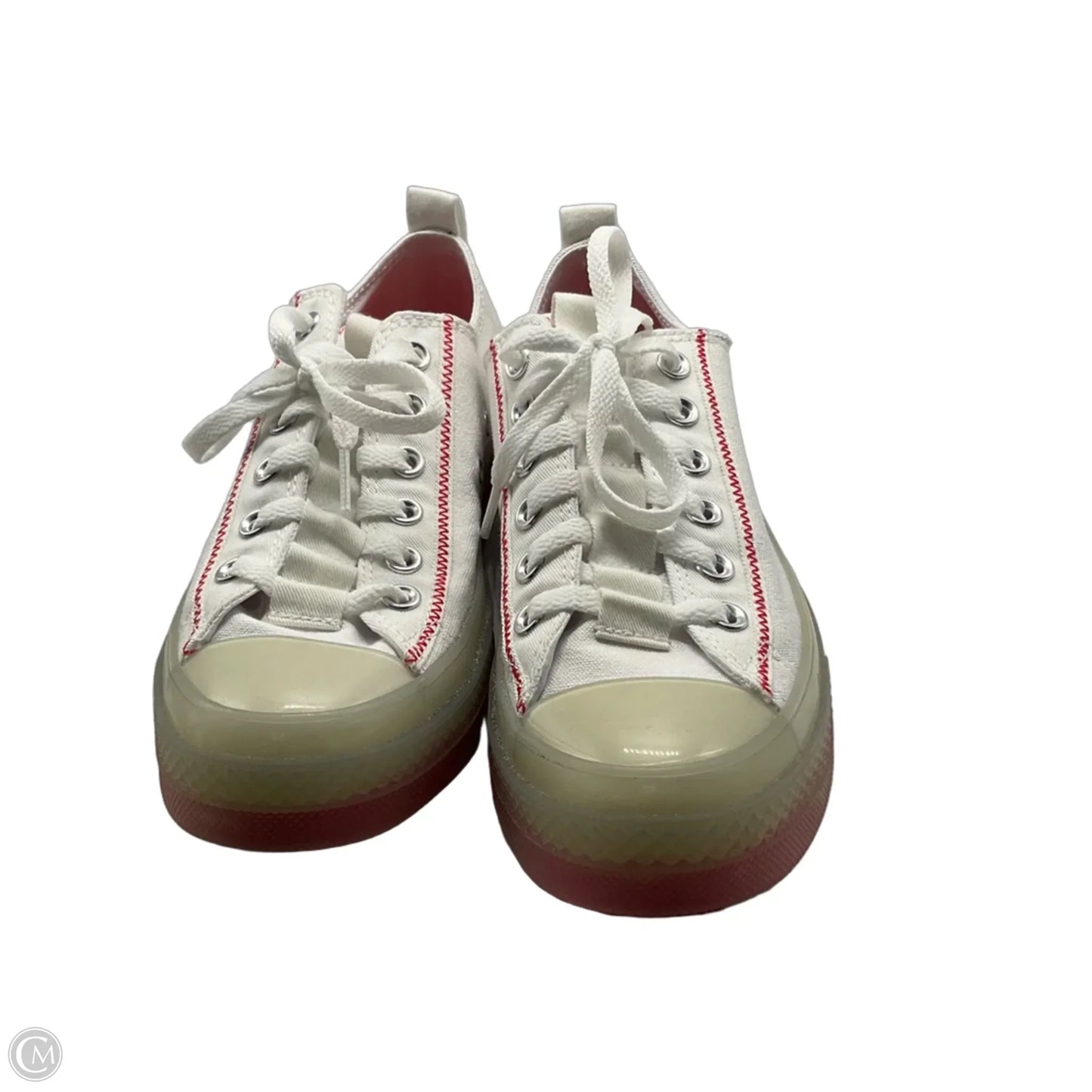 Shoes Sneakers By Converse In Red & White, Size: 8