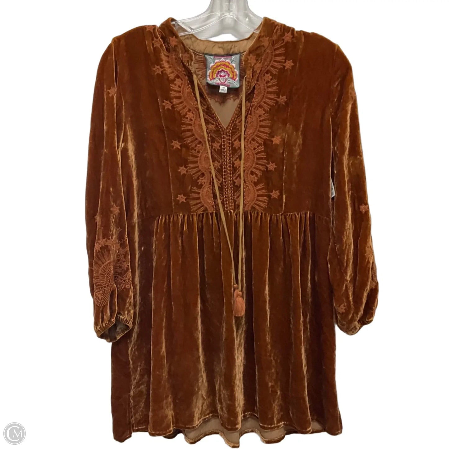 Dress Casual Short By Johnny Was In Brown, Size: Xs