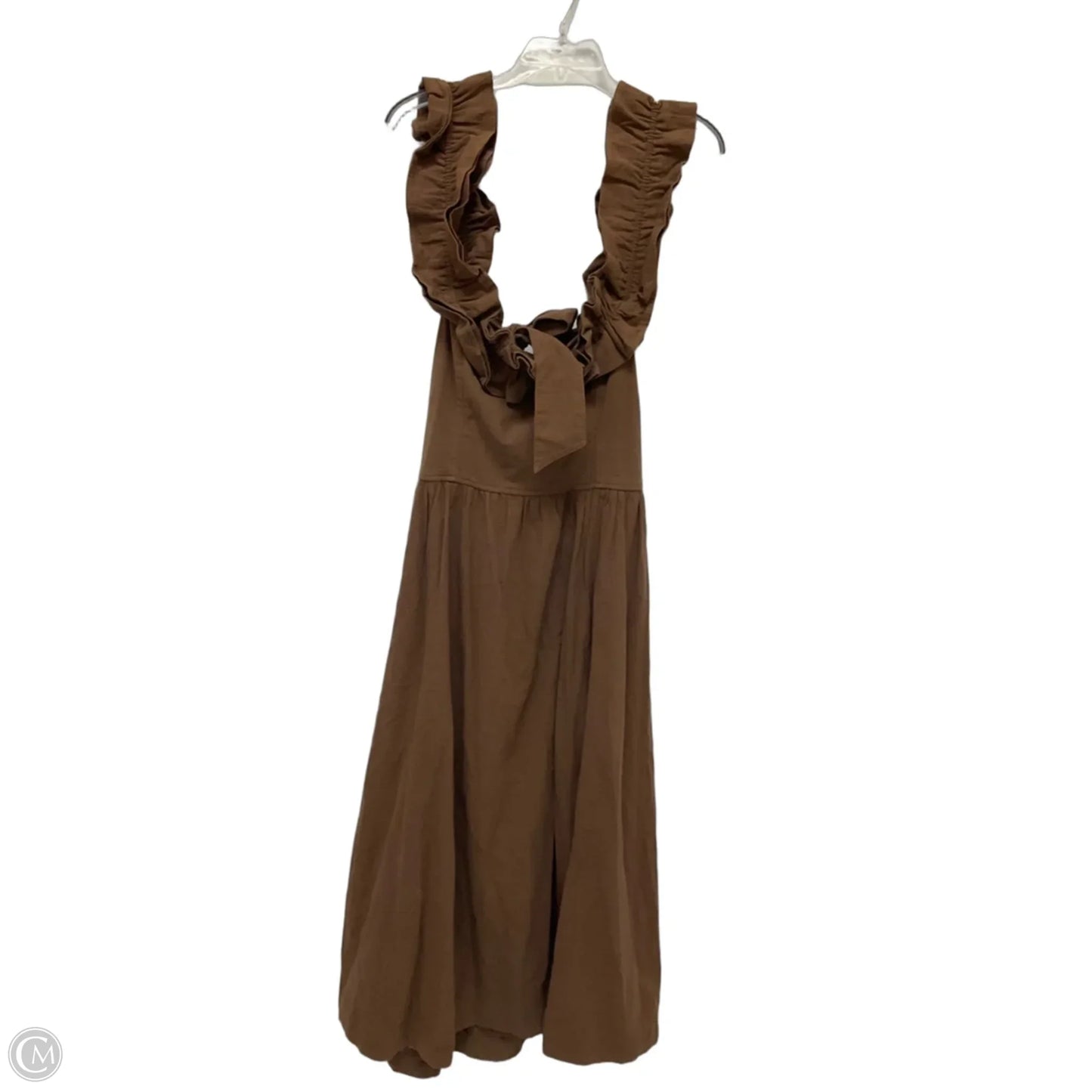 Dress Casual Midi By Free People In Brown, Size: L