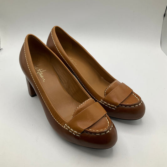 Shoes Heels Platform By Cole-haan In Brown, Size: 7.5