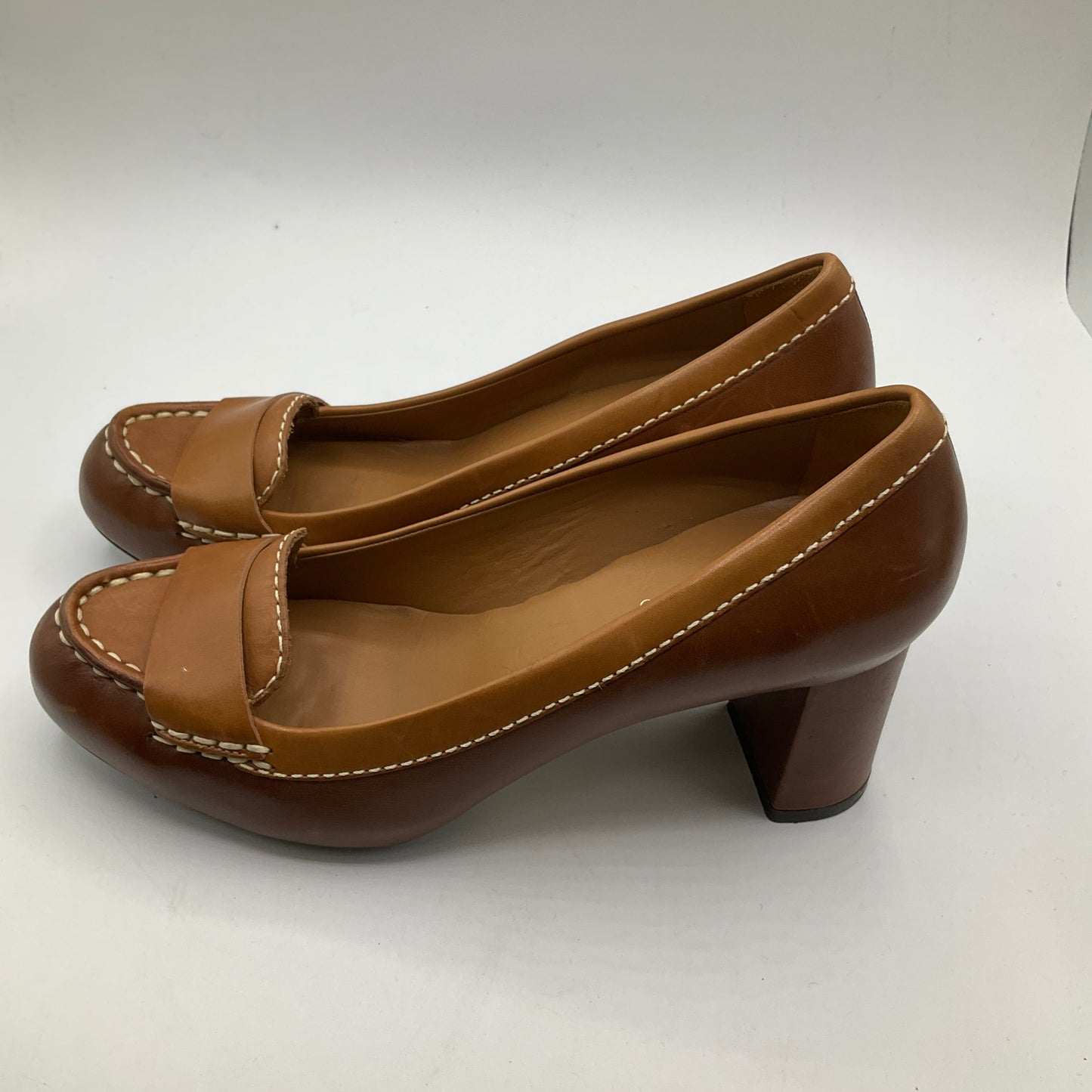 Shoes Heels Platform By Cole-haan In Brown, Size: 7.5