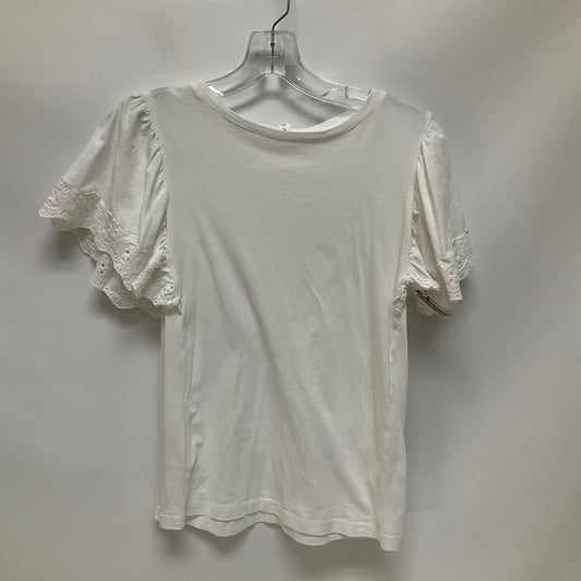 White Top Short Sleeve A Loves A, Size Xs