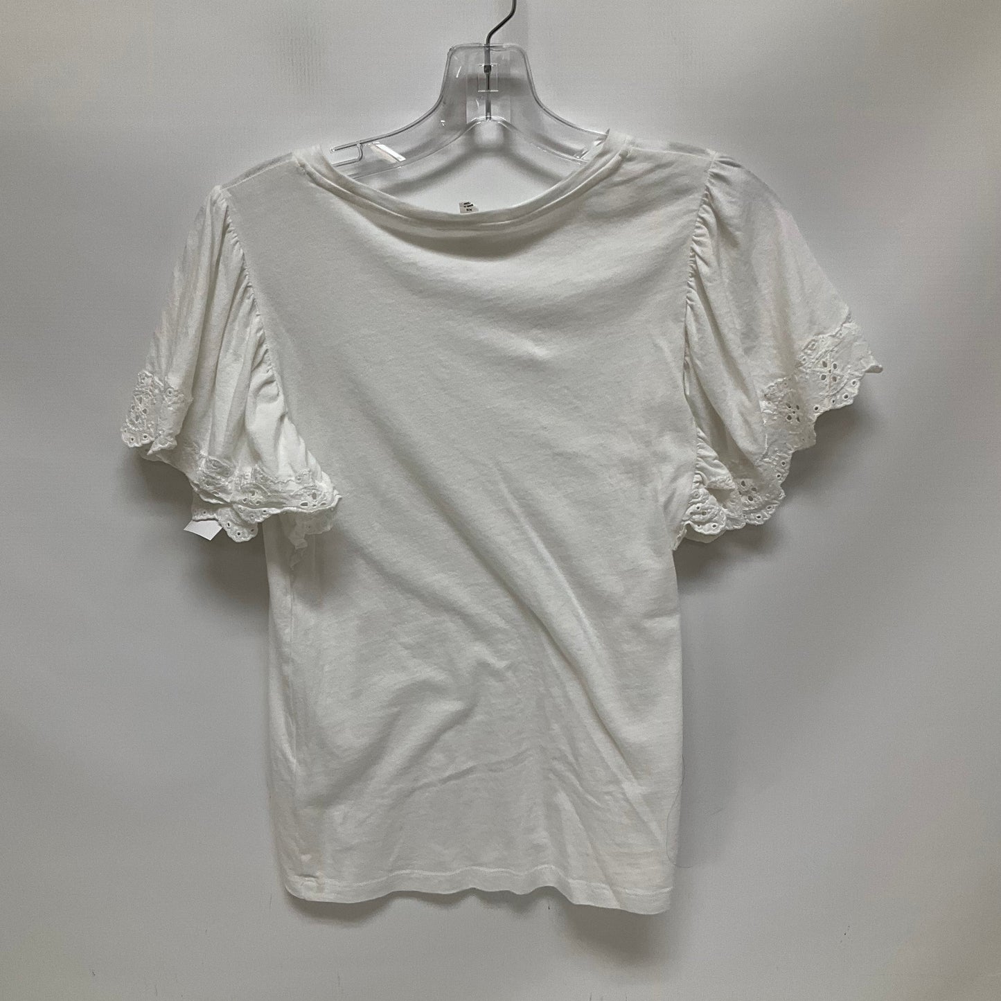 White Top Short Sleeve A Loves A, Size Xs