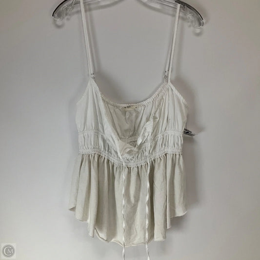 Top Sleeveless By We The Free In Cream, Size: Xl