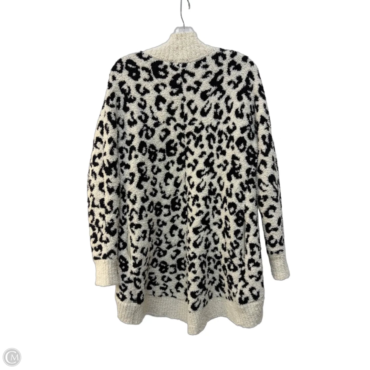 Sweater Cardigan Designer By Ugg In Animal Print, Size: L