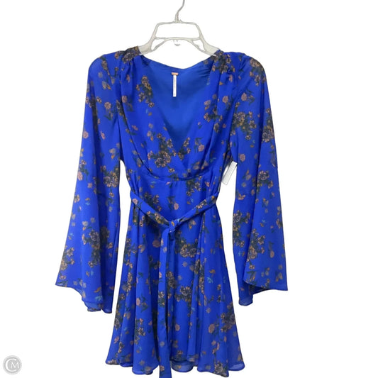 Dress Casual Short By Free People In Floral Print, Size: Xs