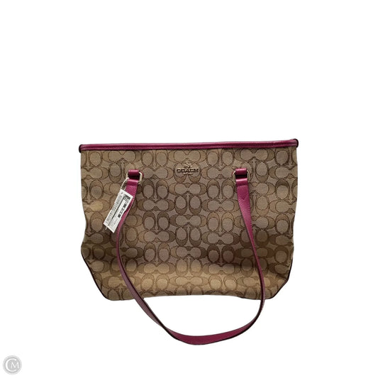 Handbag Designer By Coach, Size: Medium