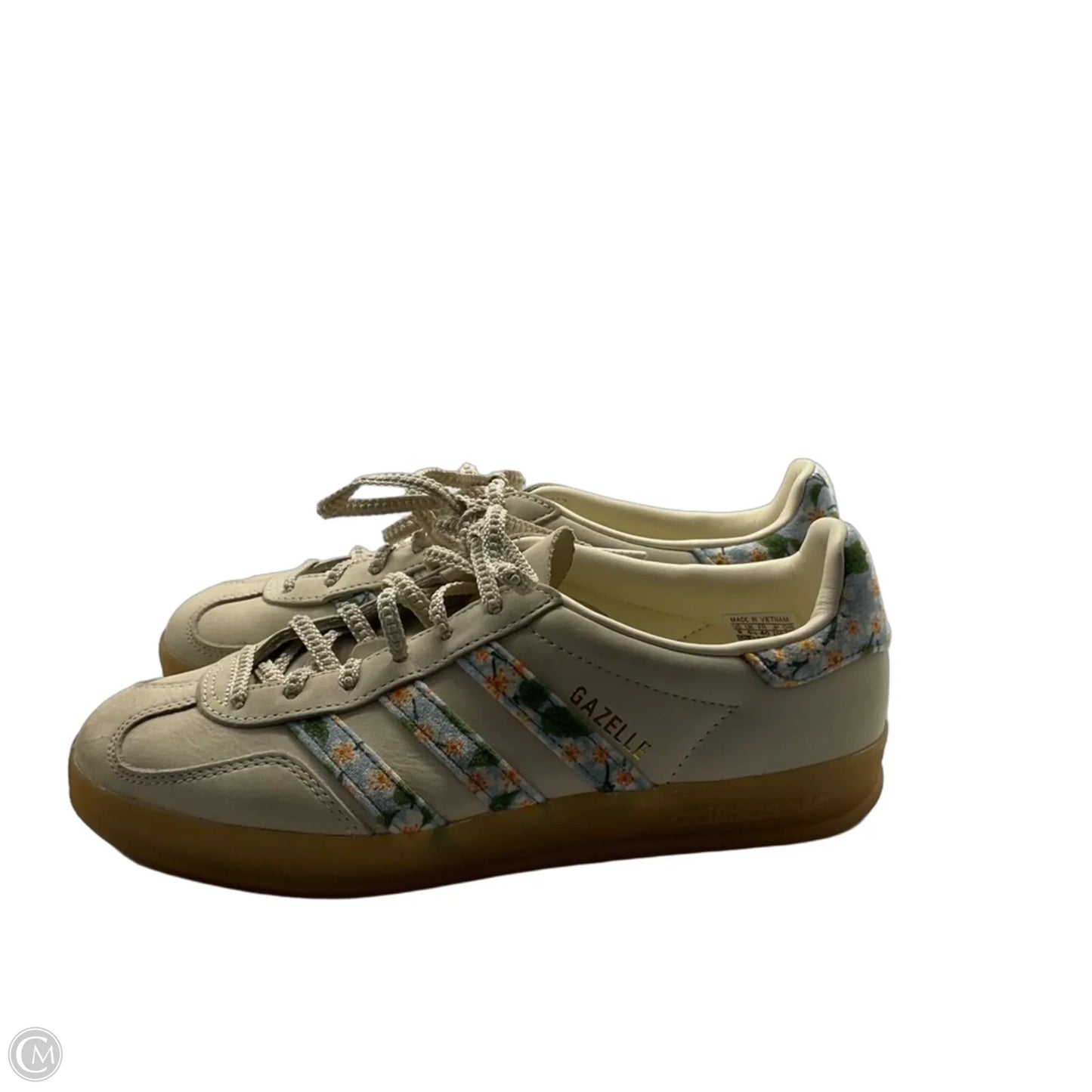 Shoes Sneakers By Adidas In Floral Print, Size: 8