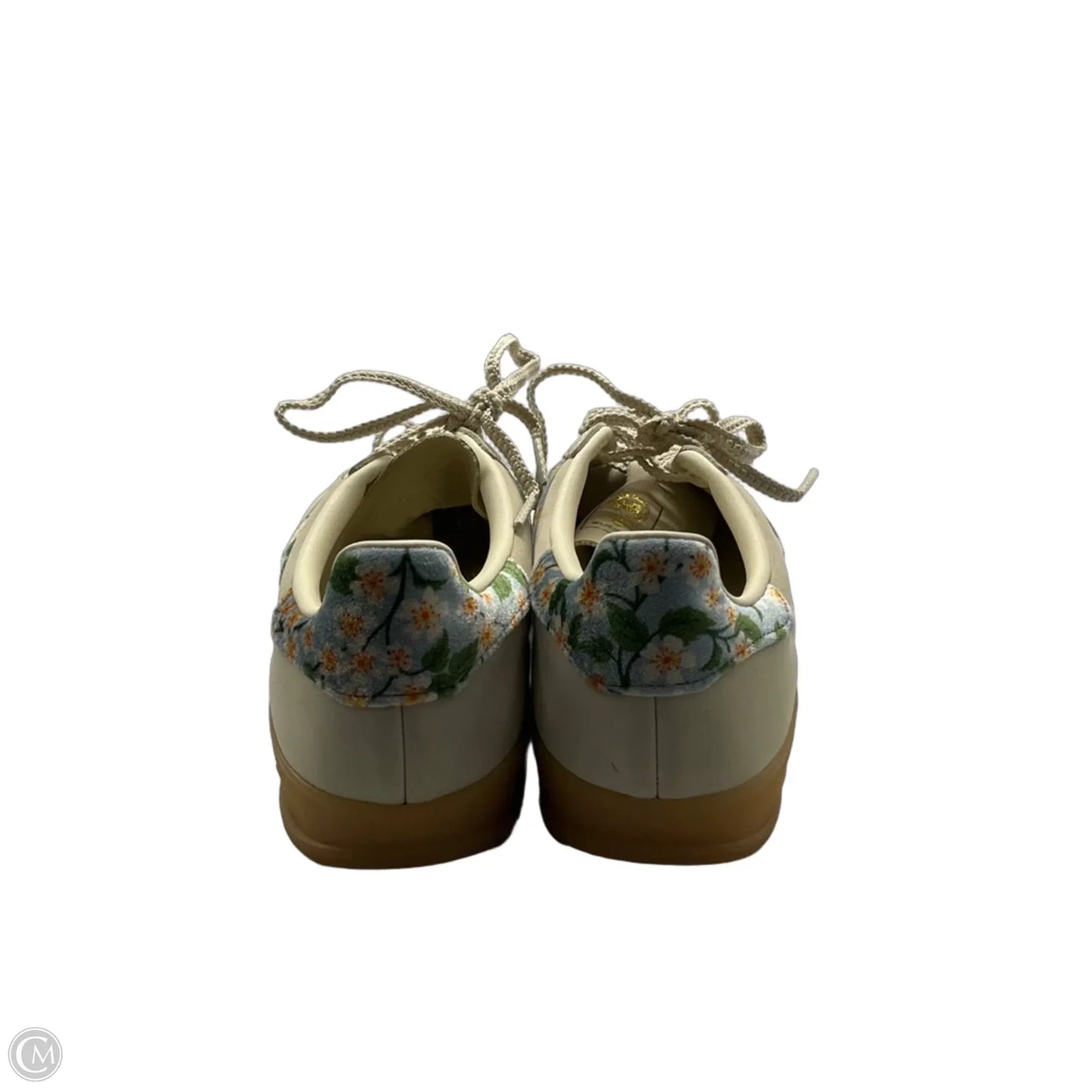 Shoes Sneakers By Adidas In Floral Print, Size: 8