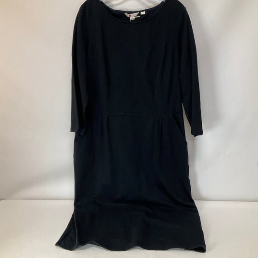 Black Dress Casual Maxi Boden, Size 16