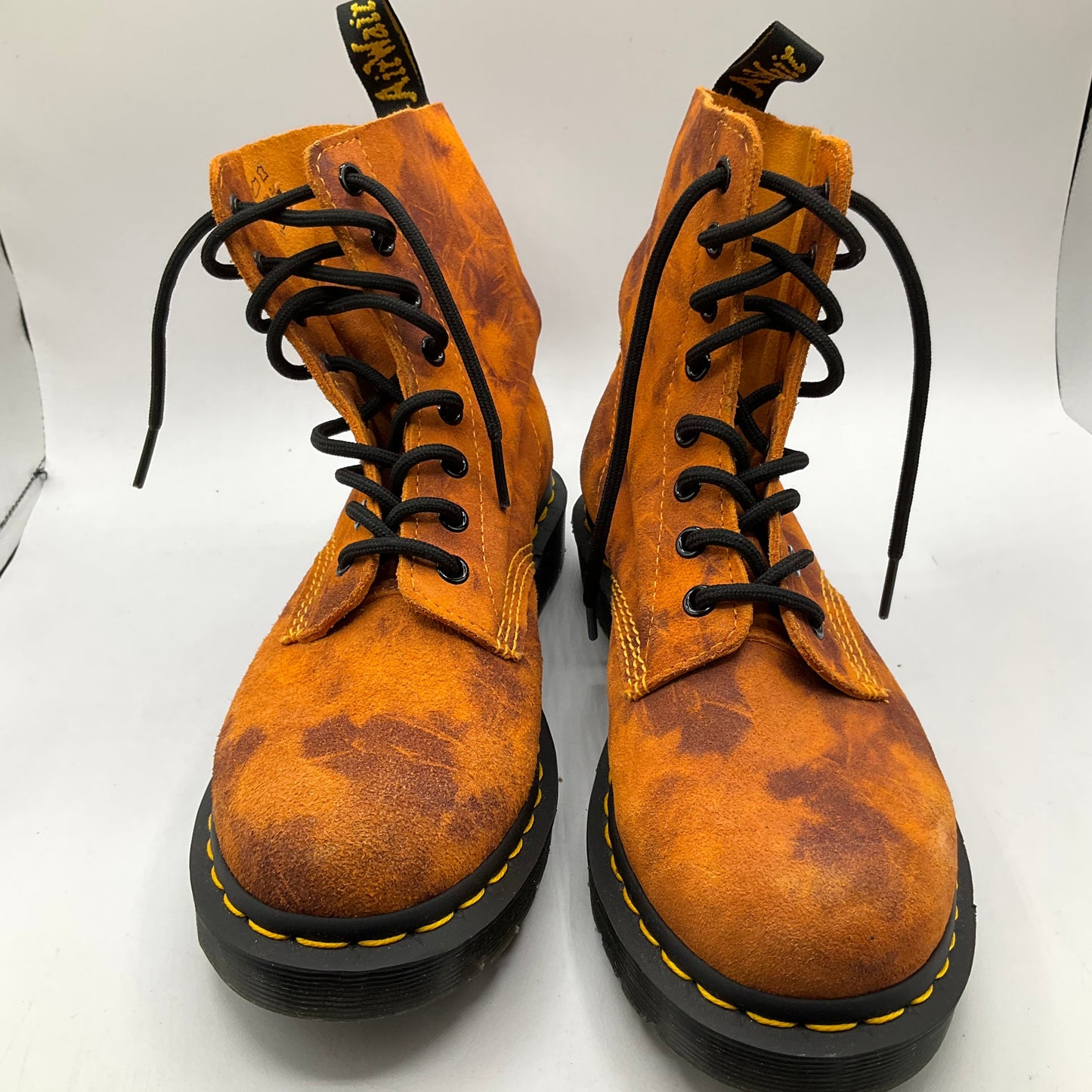 Boots Combat By Dr Martens In Tie Dye Print, Size: 8