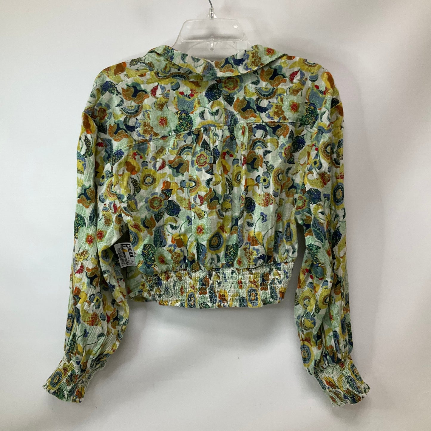 Top Long Sleeve By Anthropologie In Paisley Print, Size: S