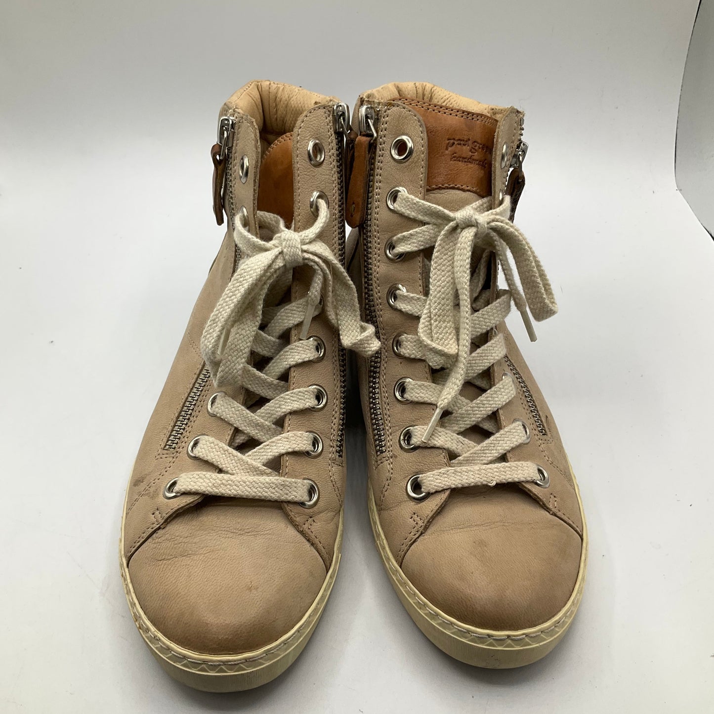 Shoes Sneakers By Paul Green In Tan, Size: 5