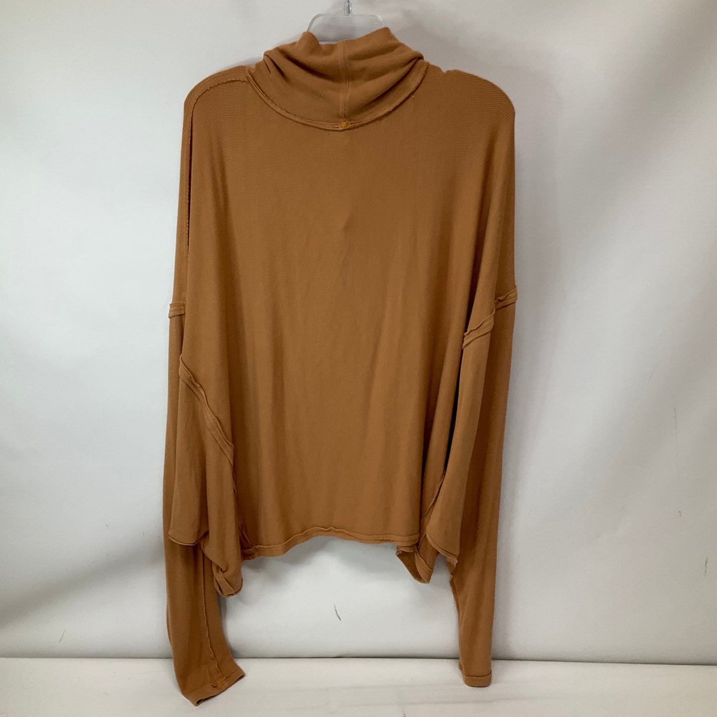 Top Long Sleeve By Free People In Tan, Size: L