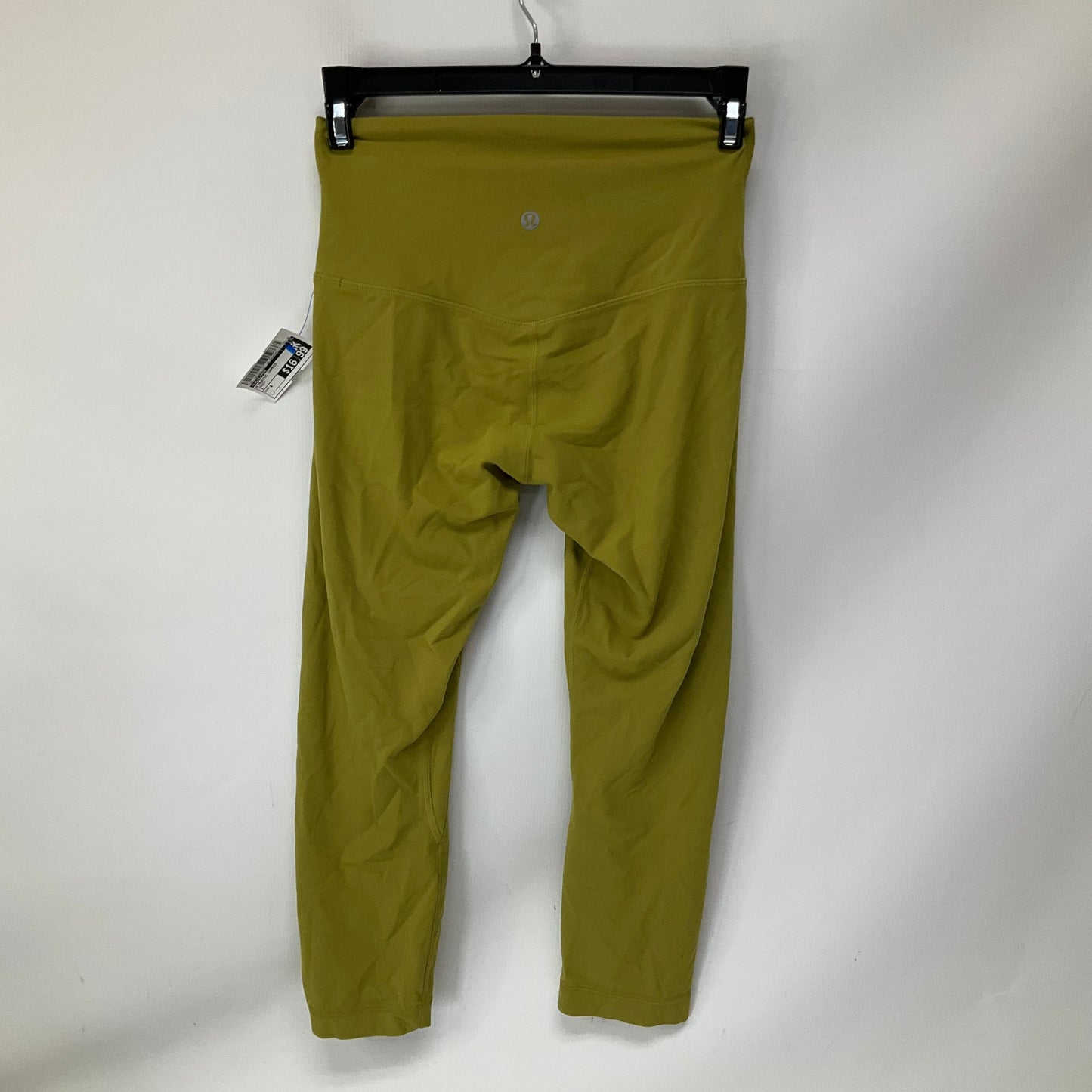 Athletic Capris By Lululemon In Green, Size: 4