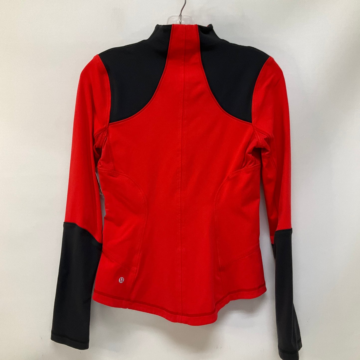 Athletic Jacket By Lululemon In Red, Size: 6