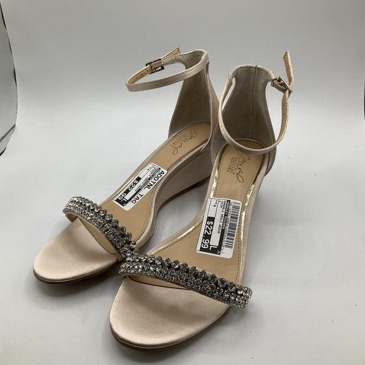 Sandals Heels Wedge By Badgley Mischka  Size: 8