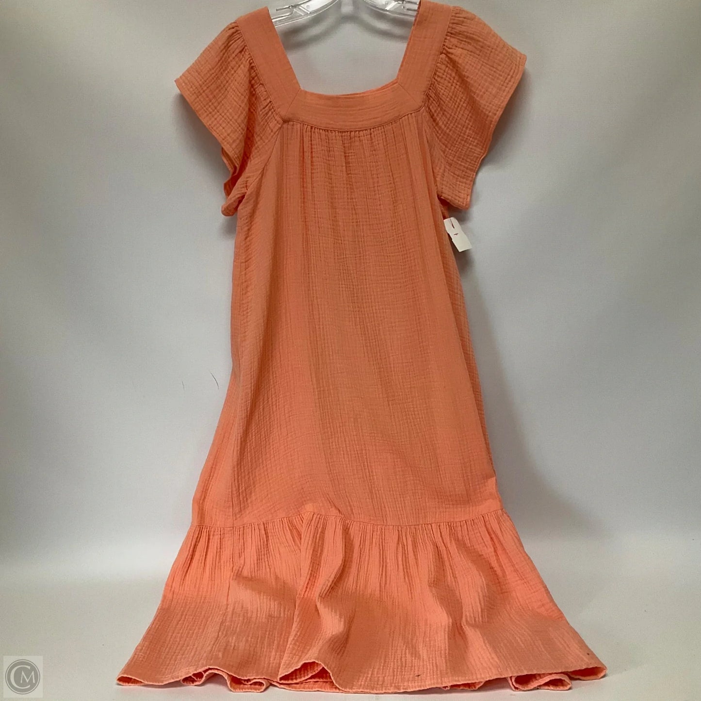 Dress Casual Midi By Rails In Peach, Size: S