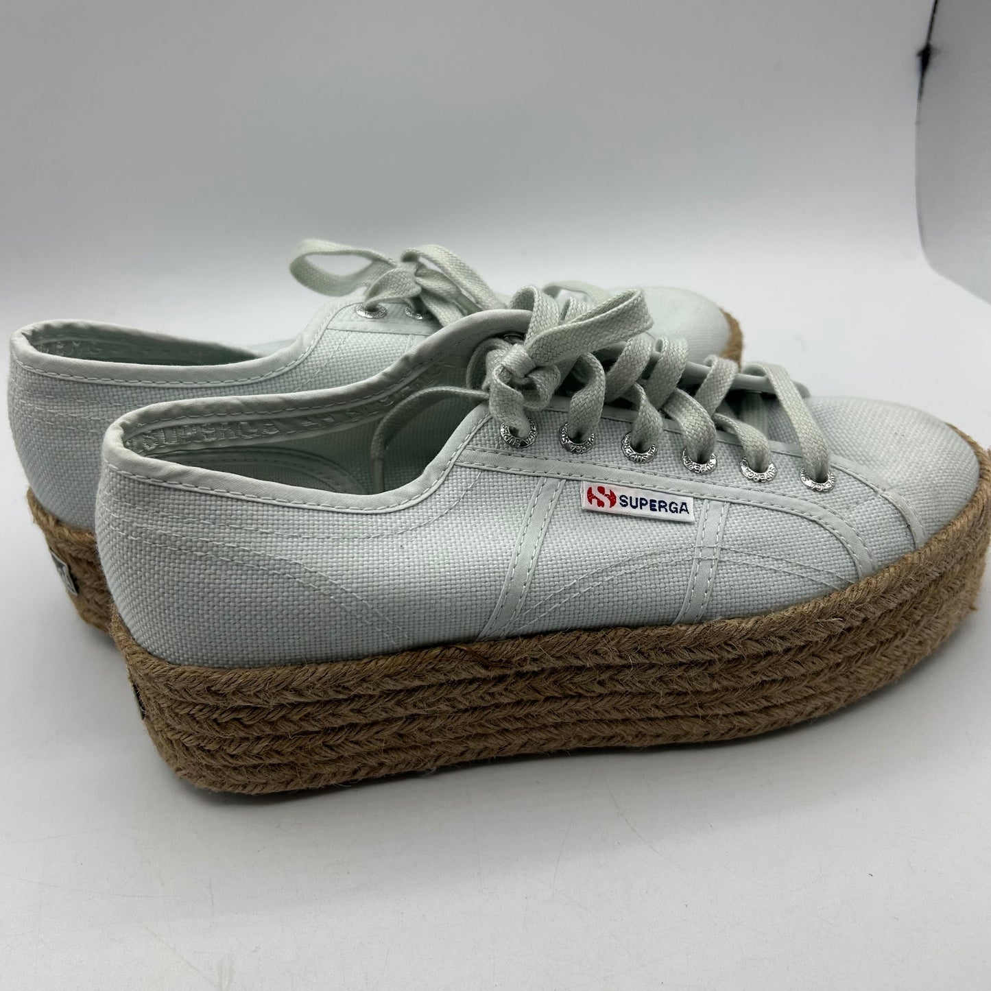 Shoes Sneakers By Superga In Blue, Size: 7.5