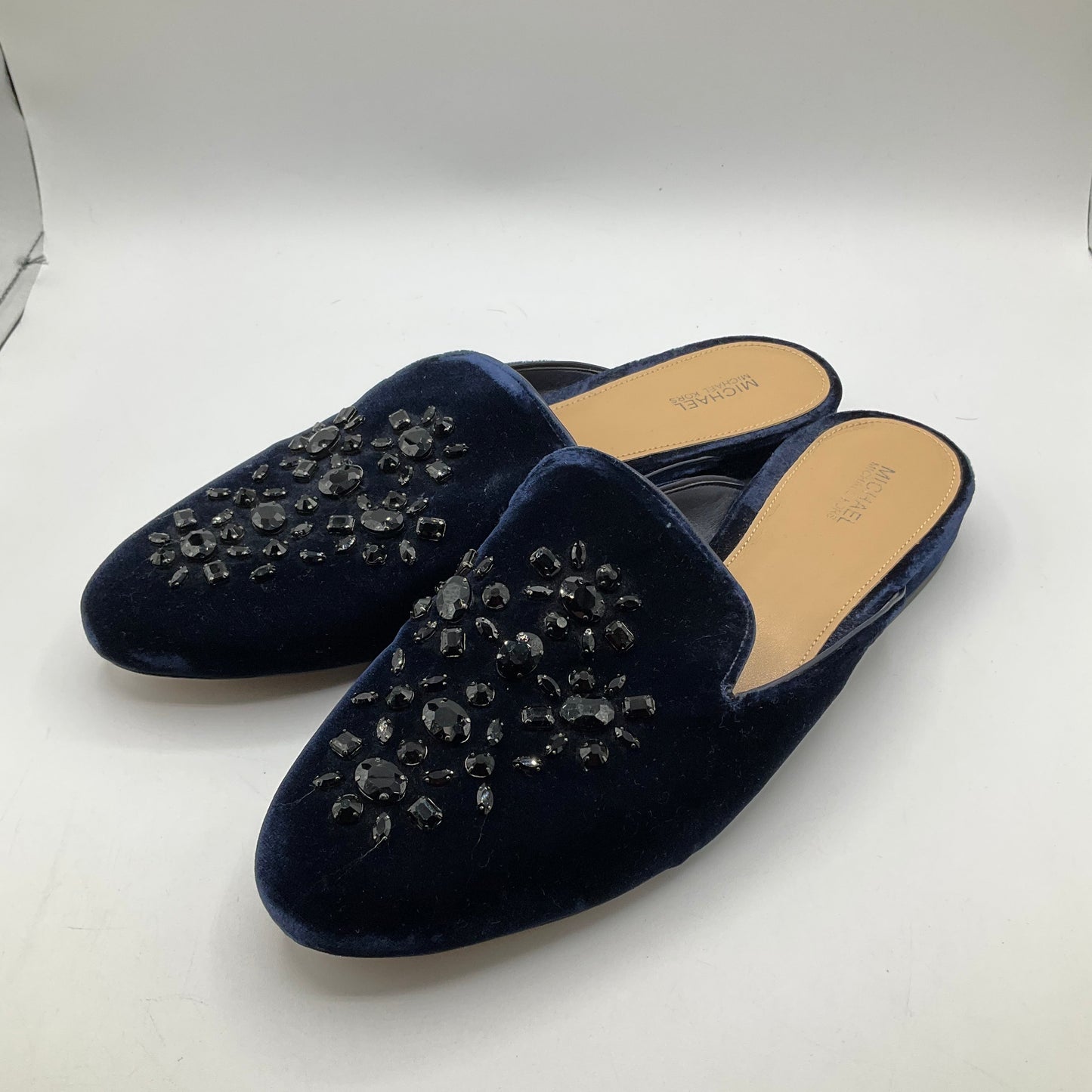 Shoes Flats By Michael Kors In Navy, Size: 10