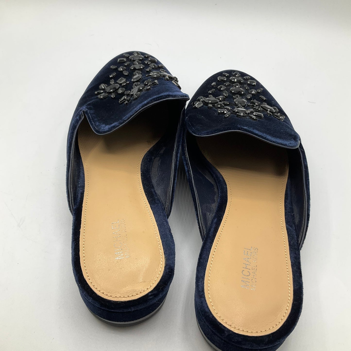 Shoes Flats By Michael Kors In Navy, Size: 10