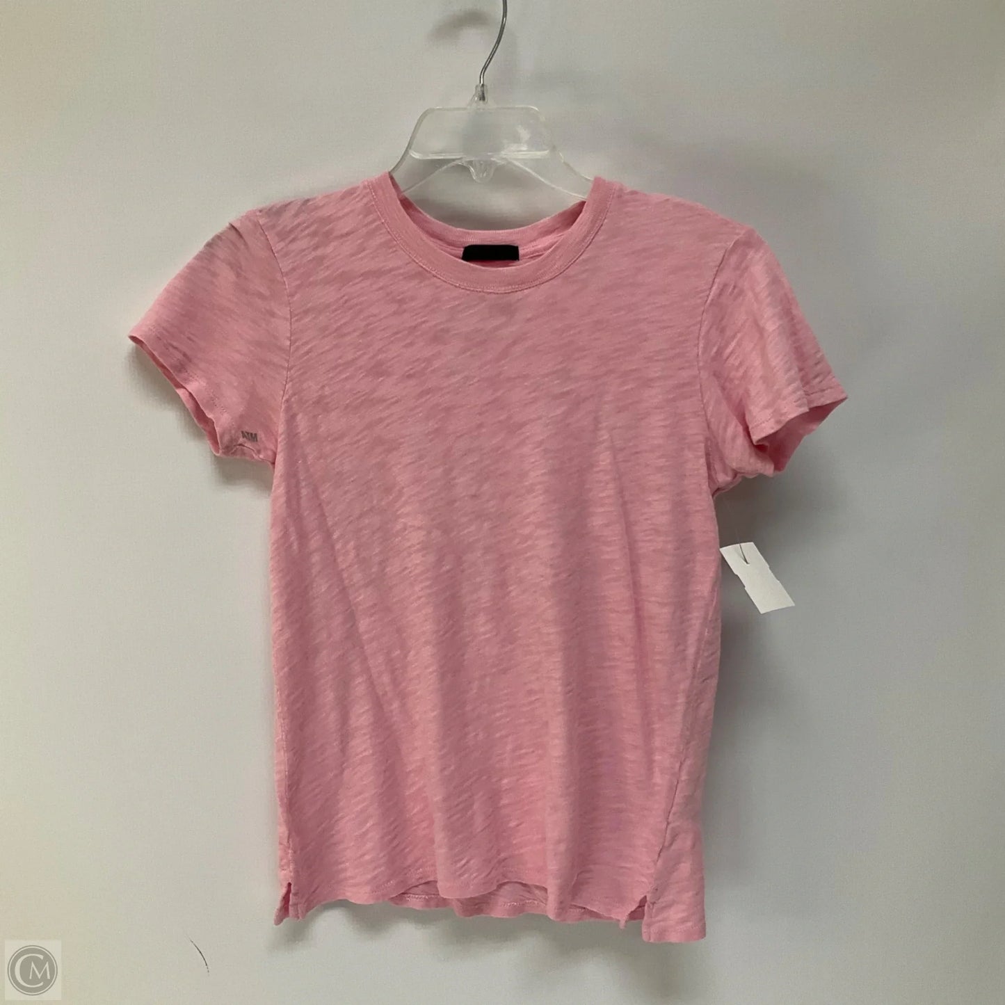 Top Short Sleeve By Atm In Pink, Size: Xs
