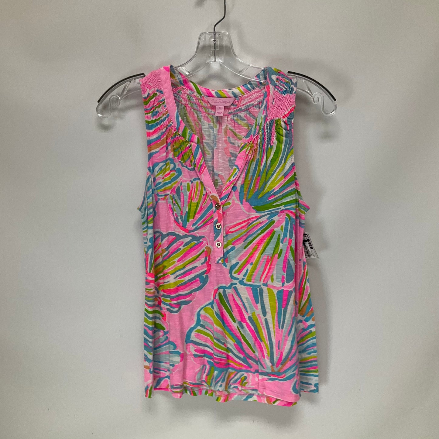 Pink Top Sleeveless Lilly Pulitzer, Size S