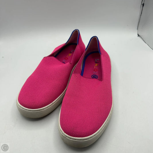 Shoes Sneakers By Rothys In Pink, Size: 9