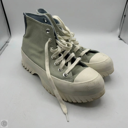 Shoes Sneakers By Converse In Green, Size: 6.5