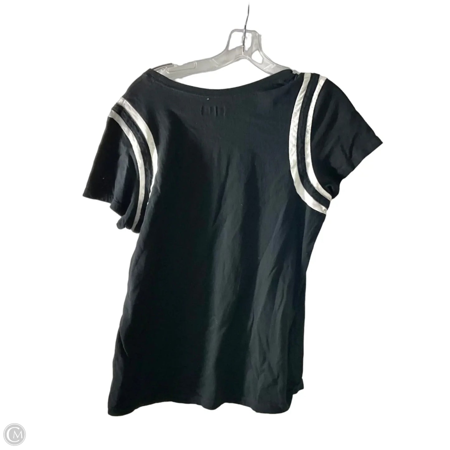 Top Short Sleeve By Nfl In Black, Size: Xl