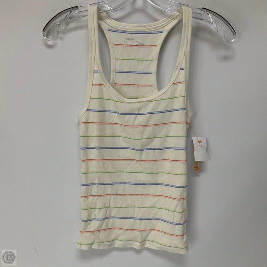 Top Sleeveless By Aerie In Striped Pattern, Size: S