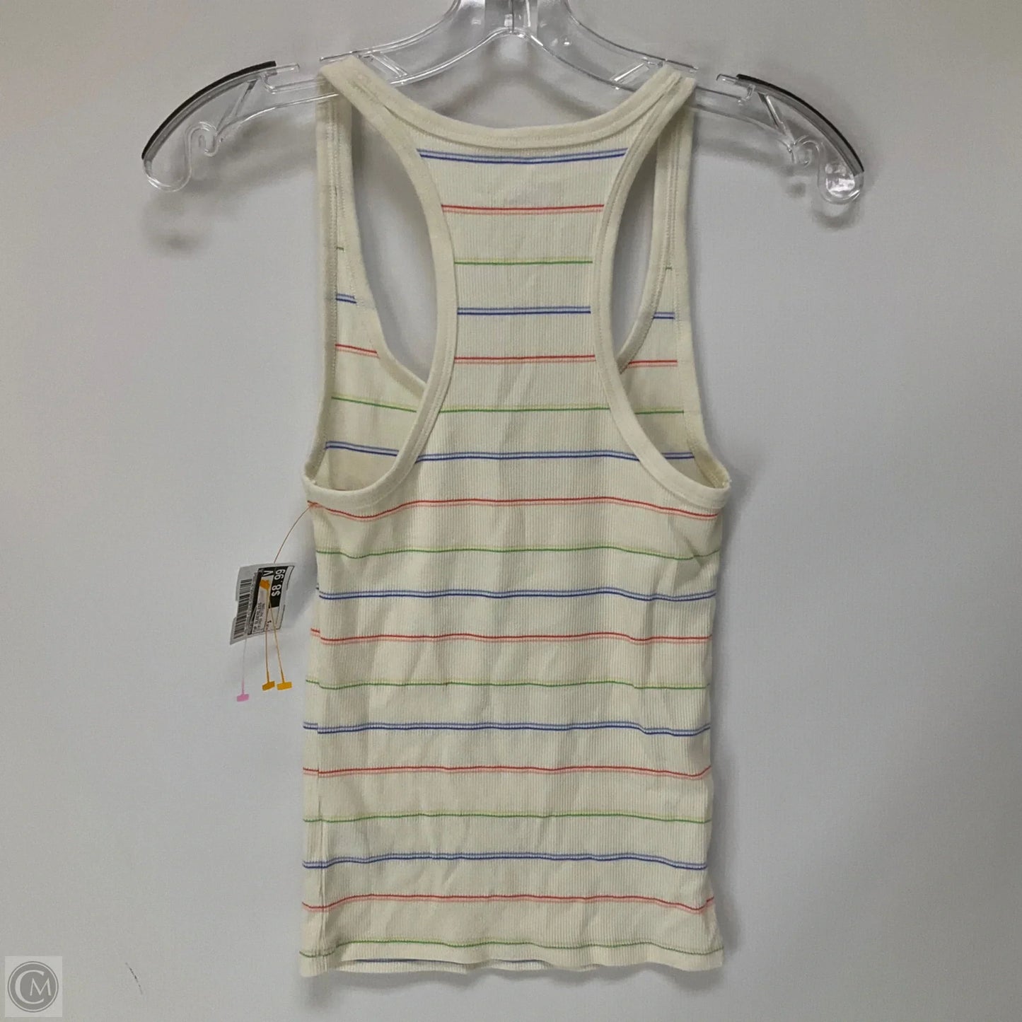 Top Sleeveless By Aerie In Striped Pattern, Size: S