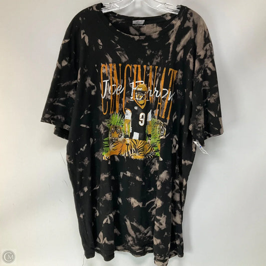 Top Short Sleeve By Clothes Mentor In Tie Dye Print, Size: Xxl