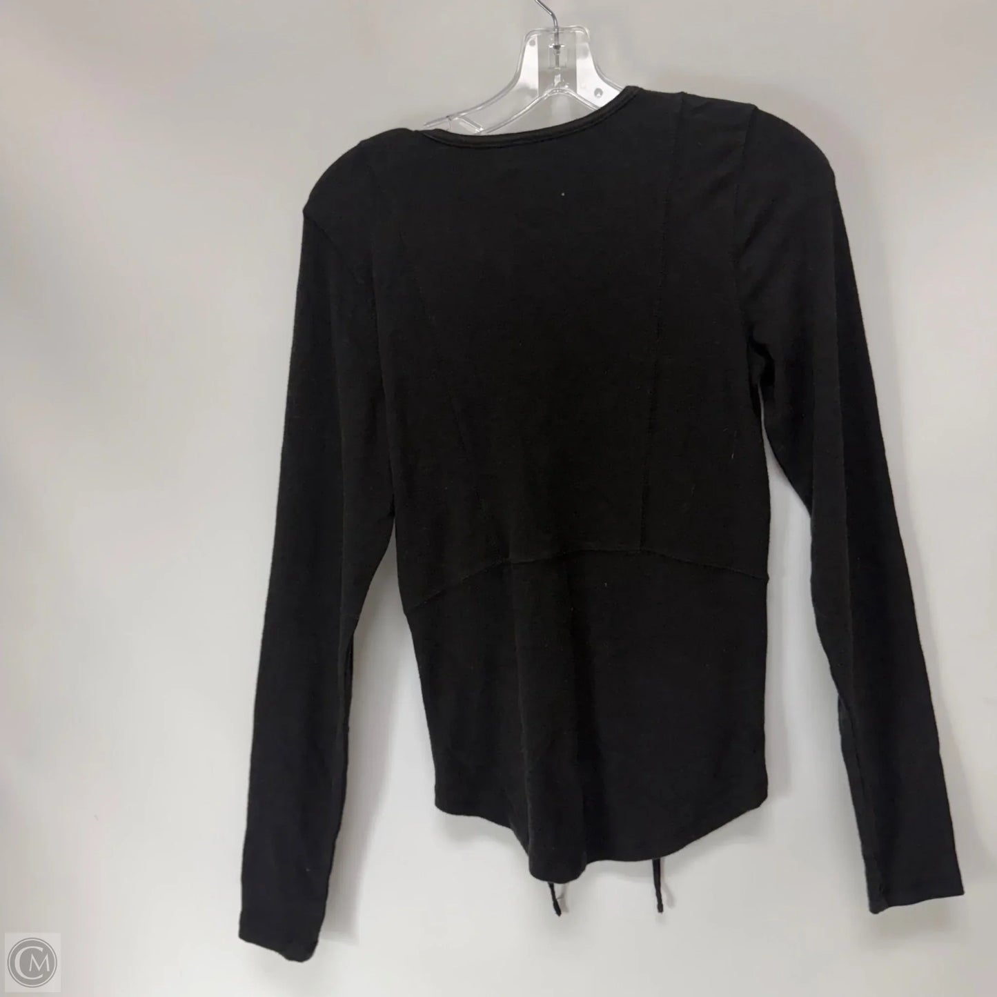 Top Long Sleeve By Free People In Black, Size: M