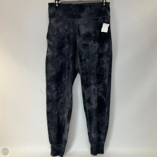 Athletic Leggings By Lululemon In Tie Dye Print, Size: 8