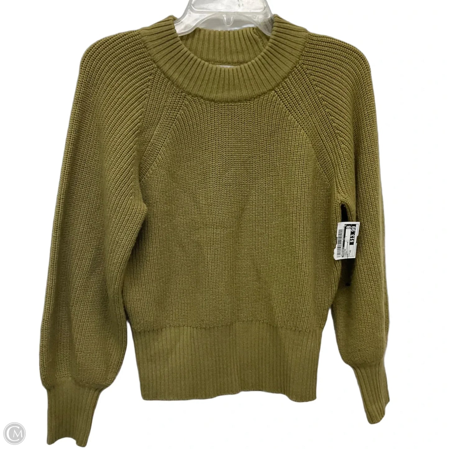 Sweater By Madewell In Green, Size: Xs
