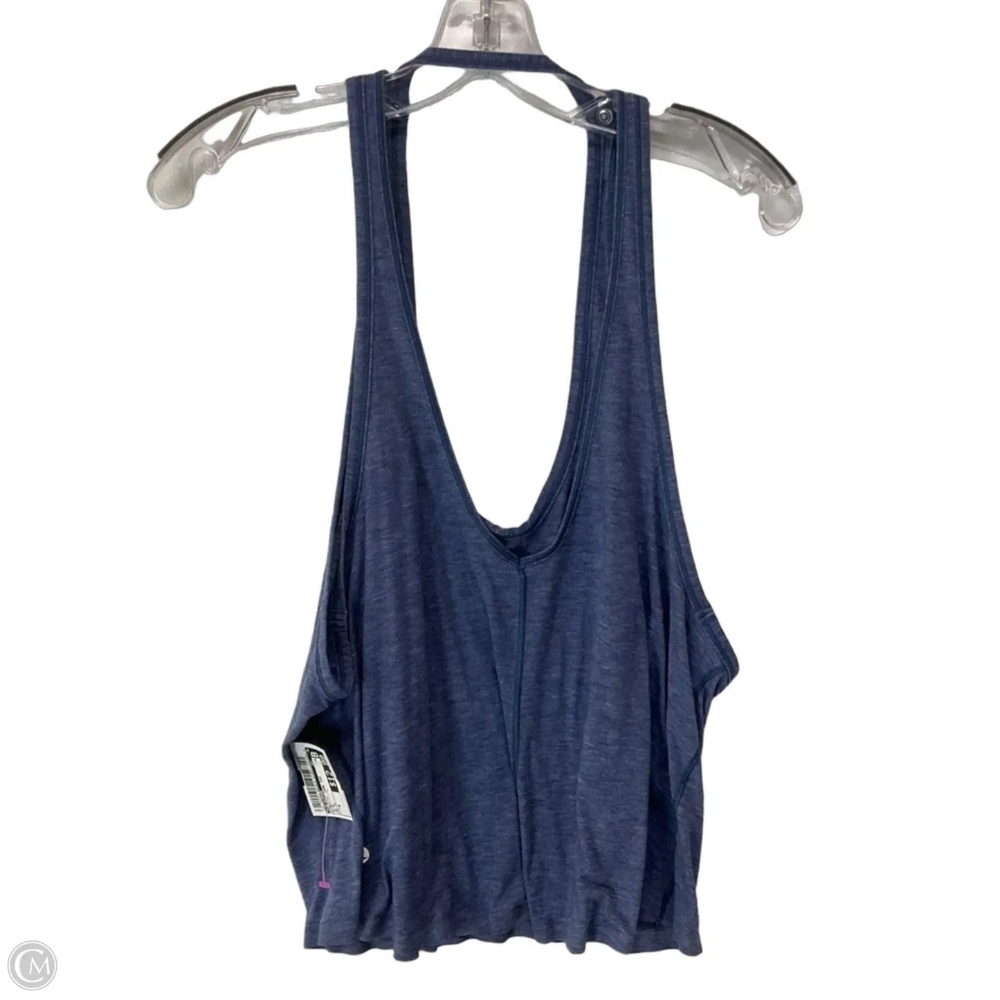 Athletic Tank Top By Lululemon In Blue, Size: 6