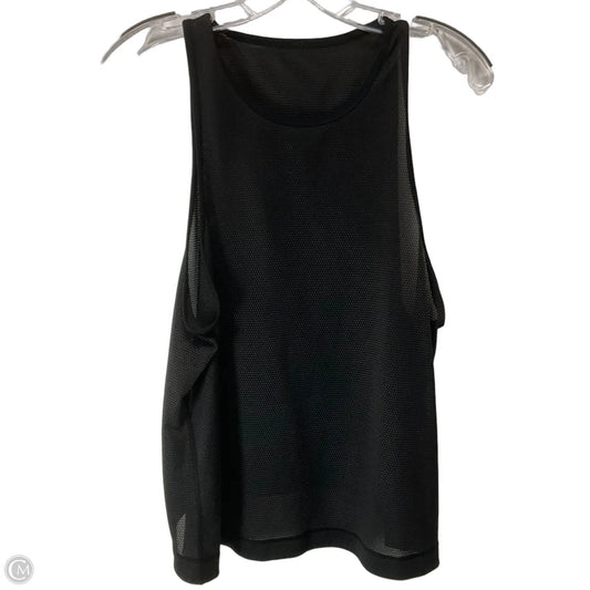 Athletic Tank Top By Lululemon In Black, Size: 6