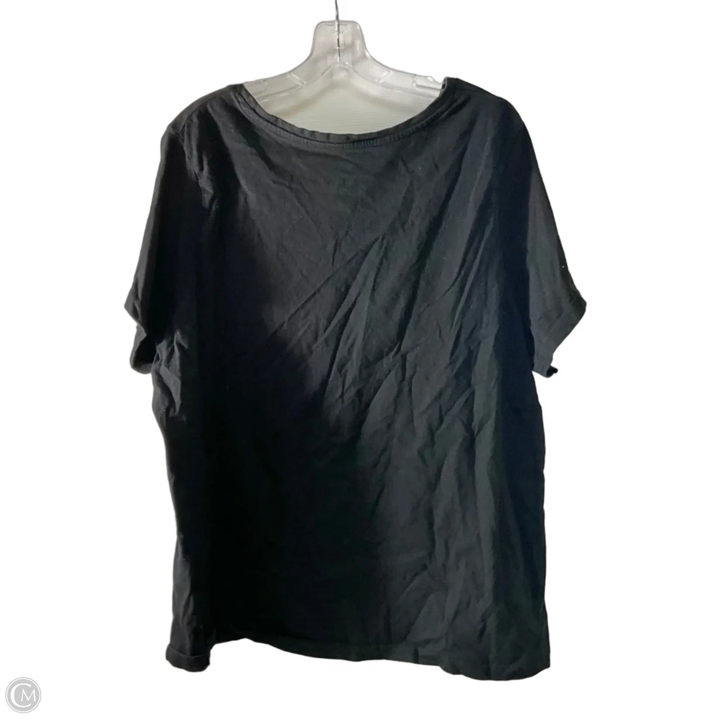 Athletic Top Short Sleeve By Fanatics In Black, Size: 3x
