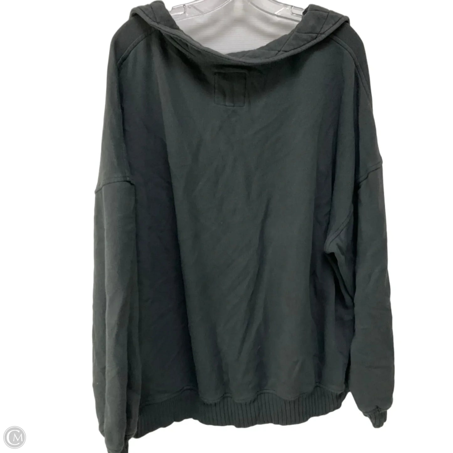 Sweatshirt Collar By Aerie In Black, Size: L