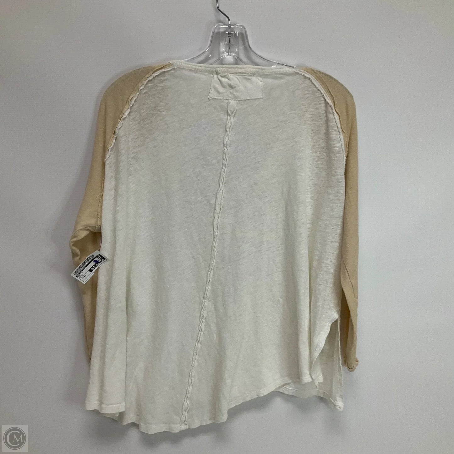 Top Long Sleeve By We The Free In Beige, Size: Xs