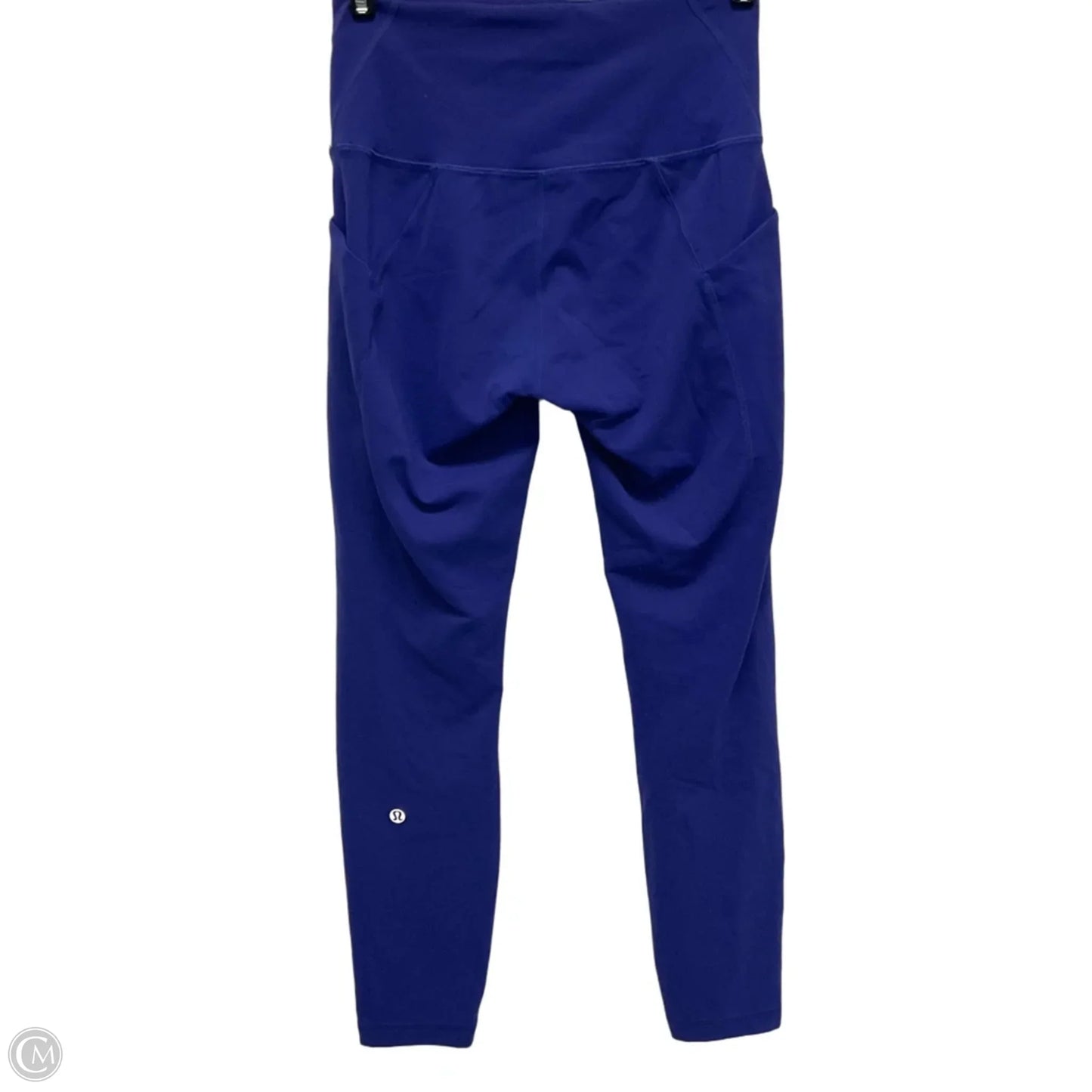 Athletic Leggings By Lululemon In Blue, Size: 6
