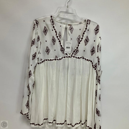 Dress Casual Short By Free People In Red & White, Size: S
