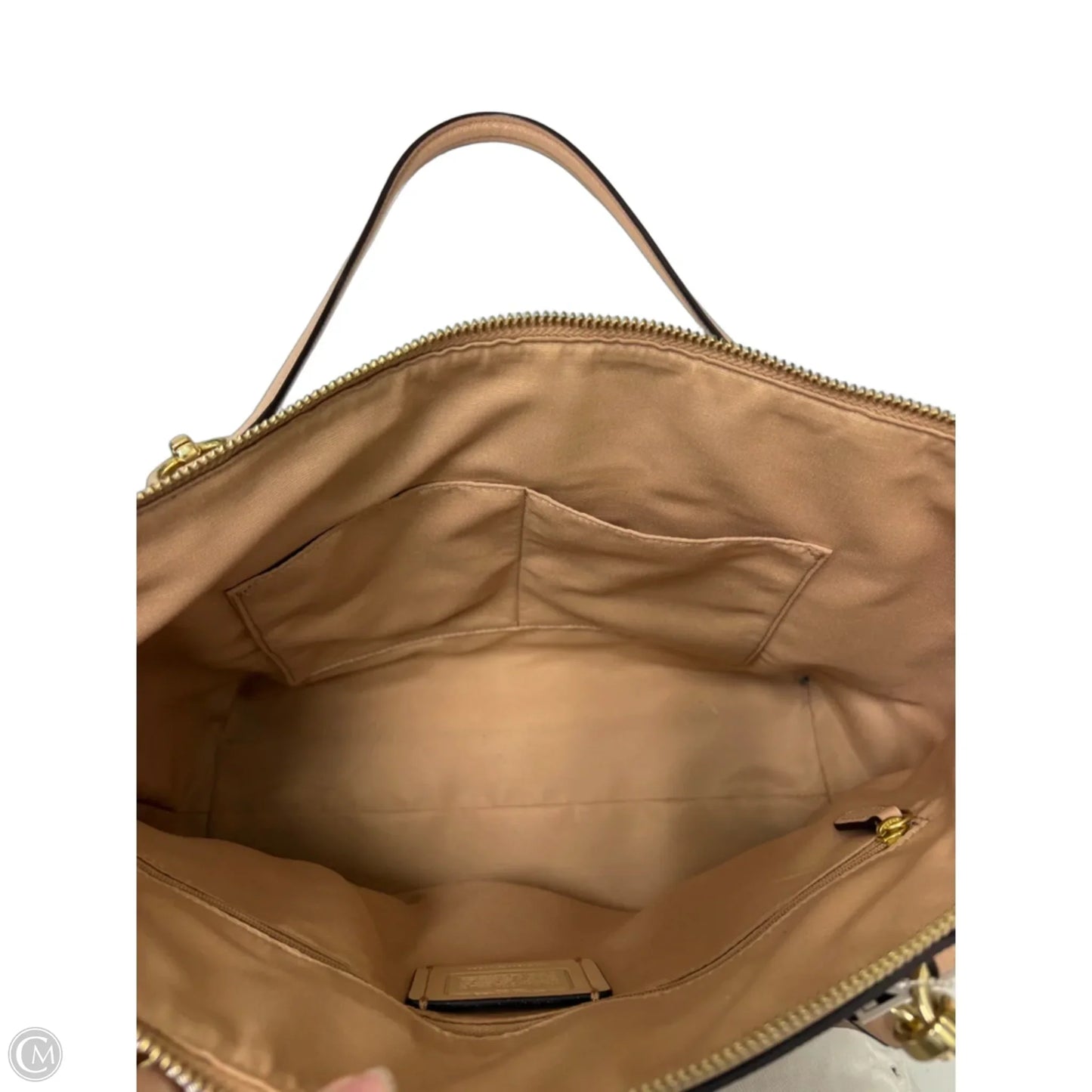 Handbag Designer By Coach, Size: Large