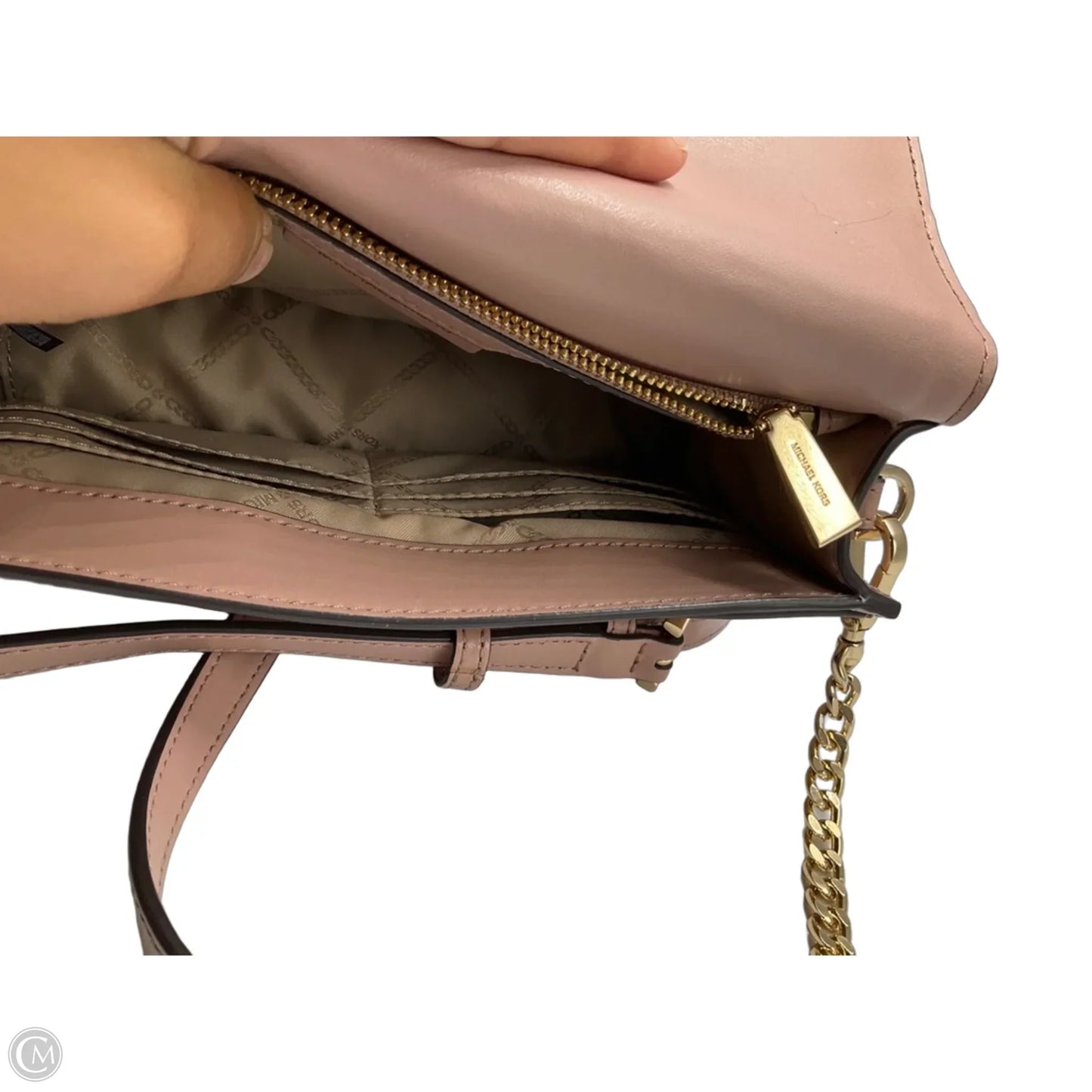 Crossbody Designer By Michael Kors, Size: Small